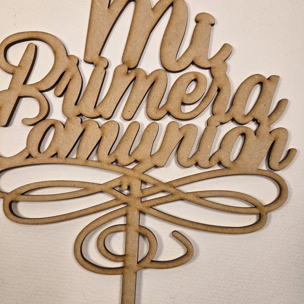 'Mi Primera Comunión' Cake Topper. Holy Communion Cake Topper. First Com… - Picture 3 of 5